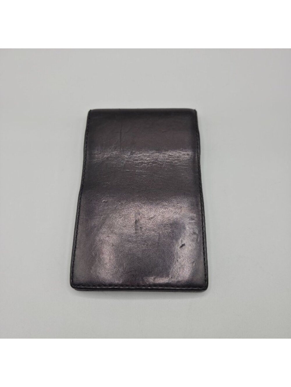 Law Enforcement Police Duty Notebook Holder Black Leather A E Nelson Leather Co
